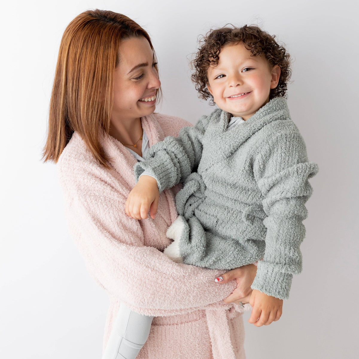 The Alani Mommy & Me Robe - Kiddo - Sage