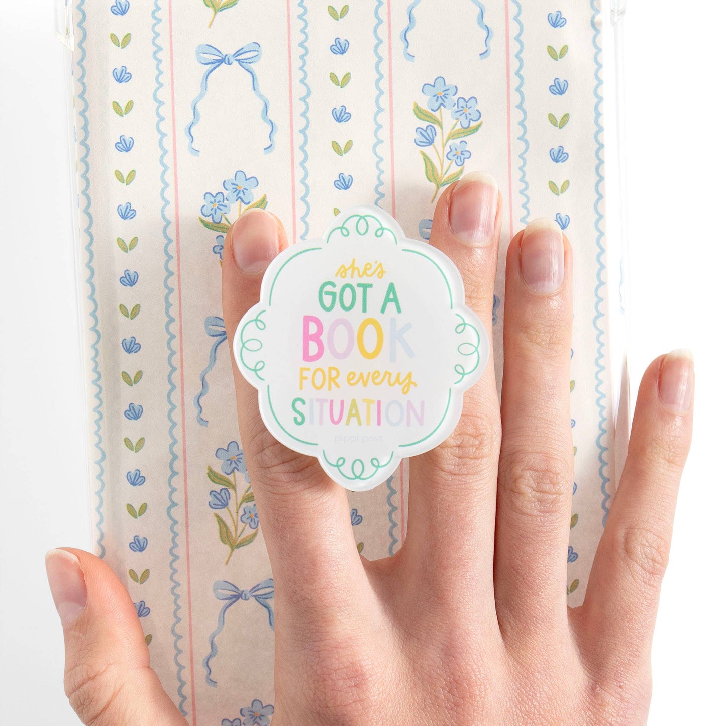 She's Got A Book For Every Situation E-Reader Grip
