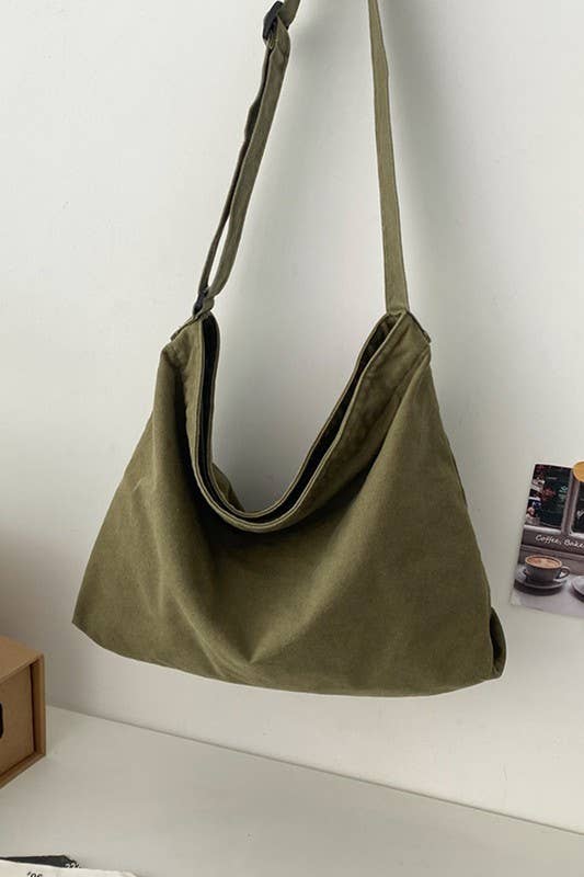 Crossbody Canvas Big Shoulder Bag_CWAB0420
