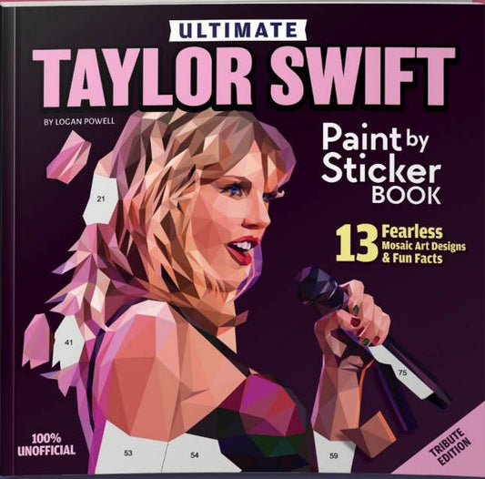 Wellspring - Activity Book - My Sticker Paintings: Ultimate Taylor Swift