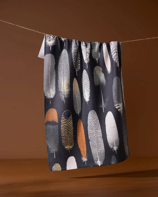 Geometry - Featherfall Tea Towel