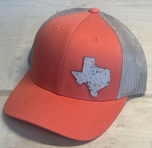 Confetti Leather Patch California State Hat