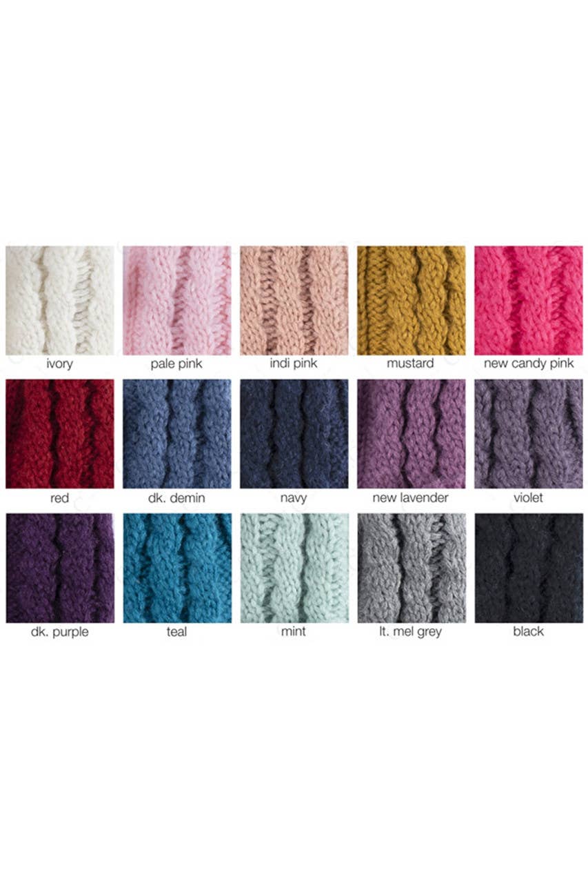 C.C Kids Pom Kids Glove With Fuzzy Lining