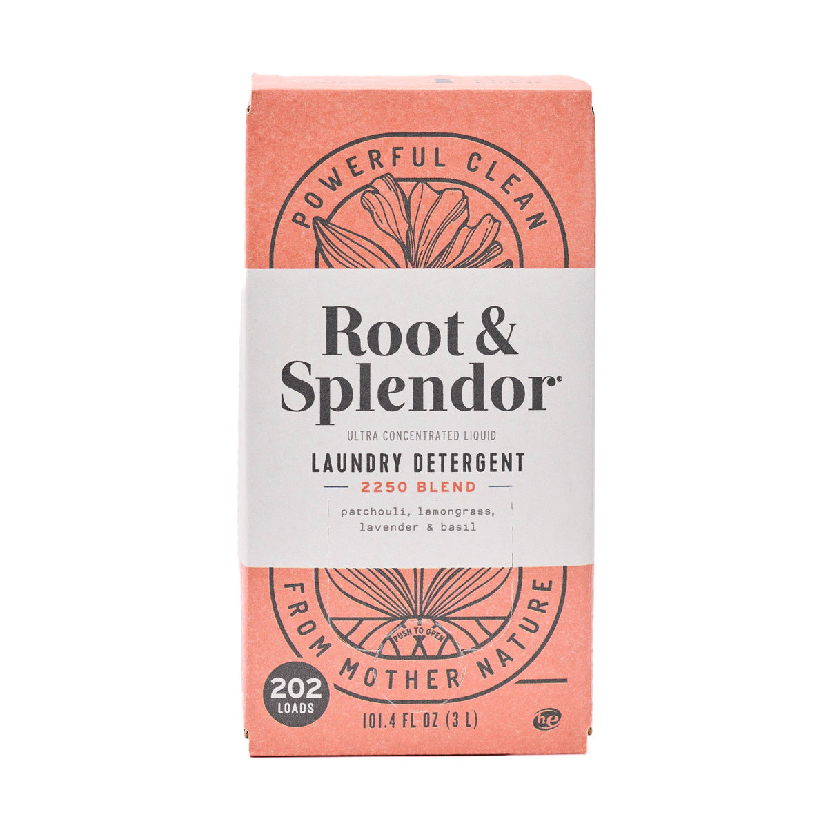 Root and Splendor Laundry Detergent