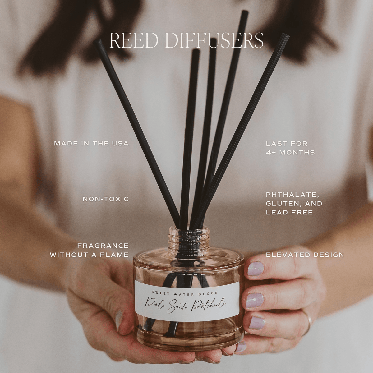 Sweet Water Decor - *NEW* Farmhouse Reed Diffuser - Fall Decor & Gifts