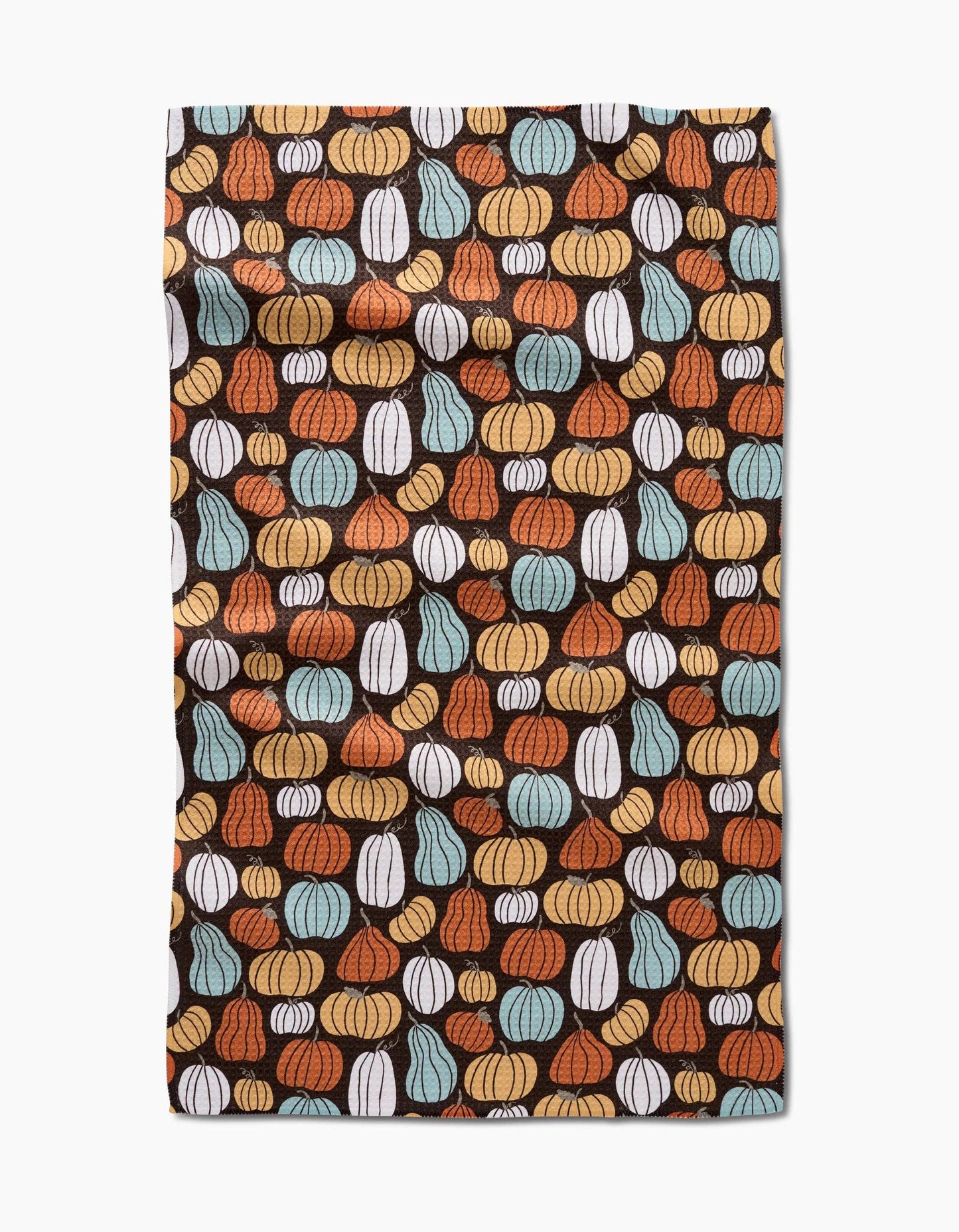 Geometry - Pumpkin Patch Parade Tea Towel