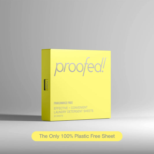 Laundry Detergent Sheets Plastic Free - Fragrance Free
