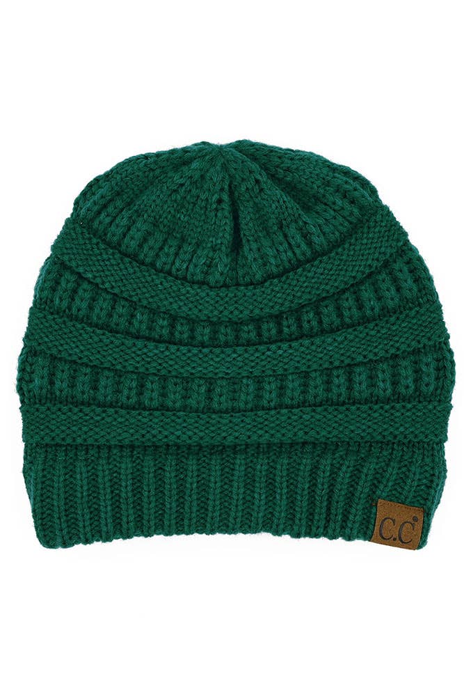 Hana - C.C Best Selling Cable Knit Classic Beanie Winter Hat