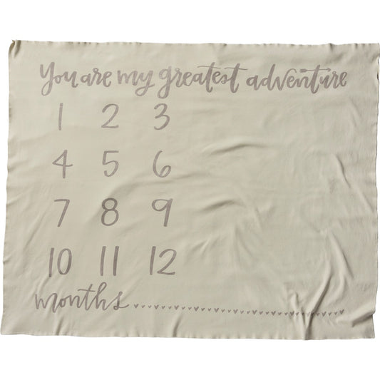 Milestone Blanket | You Are My Greatest Adventure