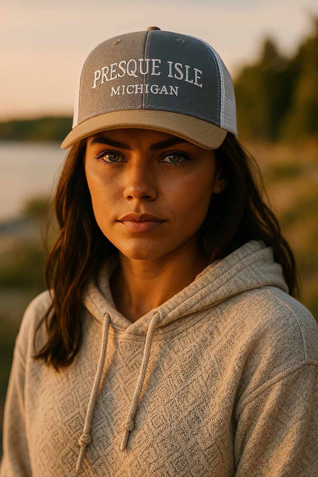 Your Custom State Benicia Local Hat on Richardson 112 Trucker Hat