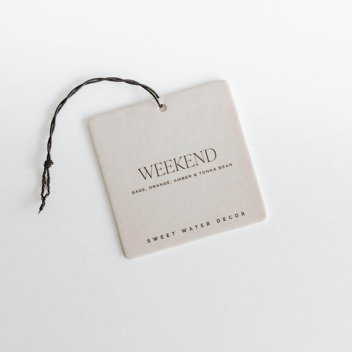 Weekend Sweet Water Decor | Hanging Air Freshener