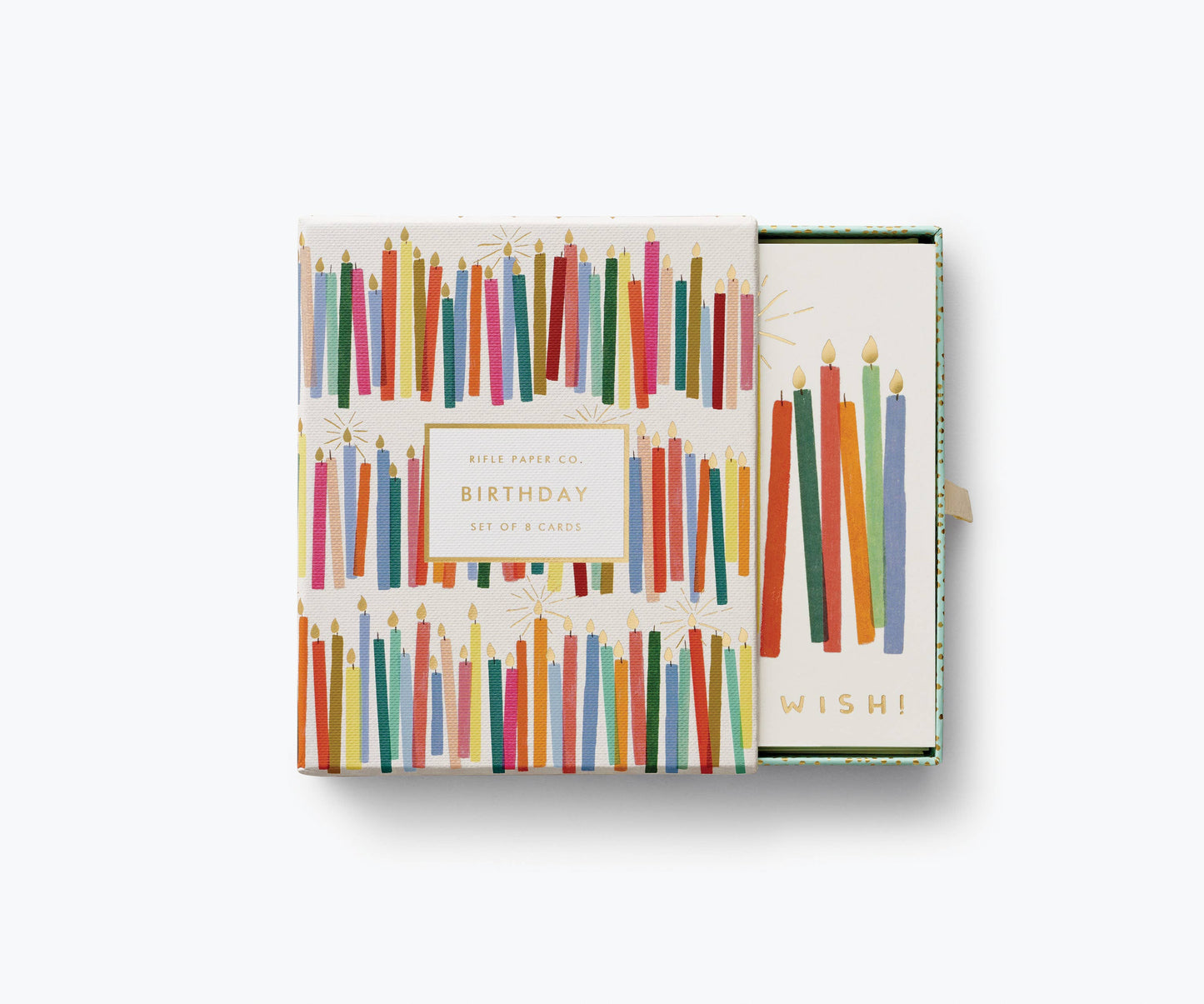 Rifle Paper Co. - Birthday Candles Keepsake Card Box