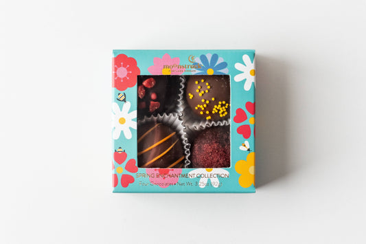 Moonstruck Chocolate Co - Truffle Collection: Spring Enchantment Collection 4PC
