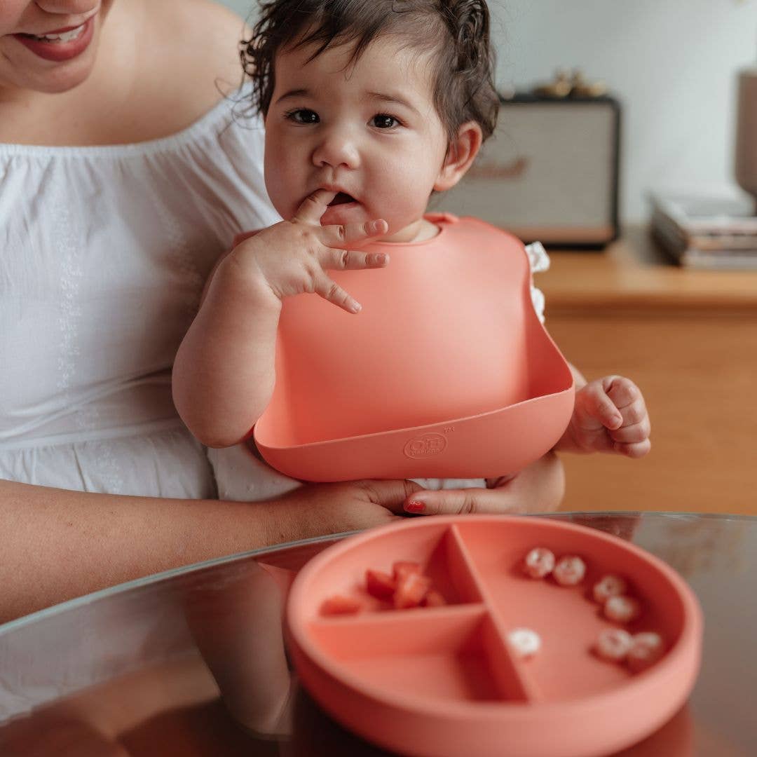 OB - Silicone Bibs | 3 Colours