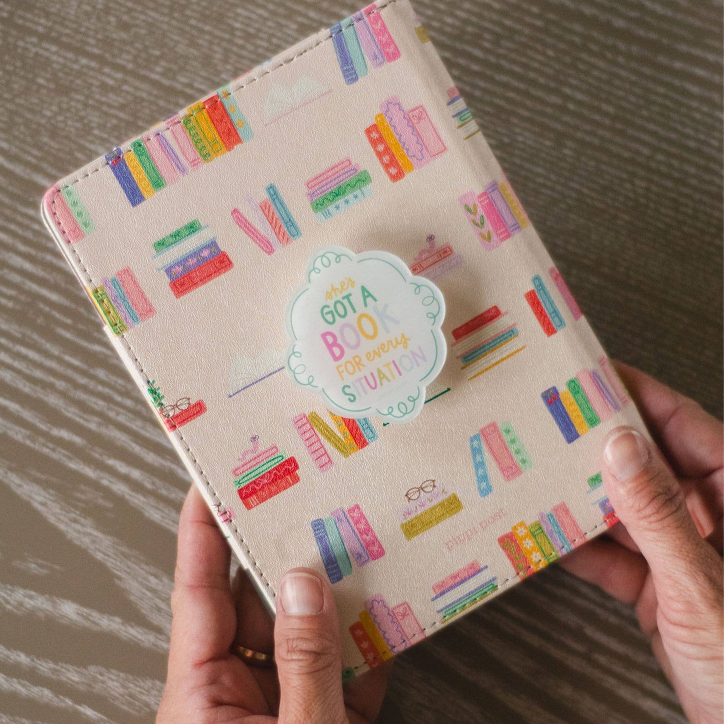 She's Got A Book For Every Situation E-Reader Grip