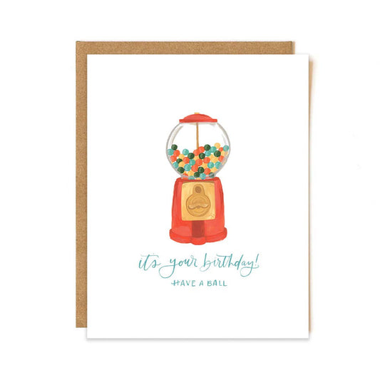 1canoe2 | One Canoe Two Paper Co. - Gumball Birthday Greeting Card