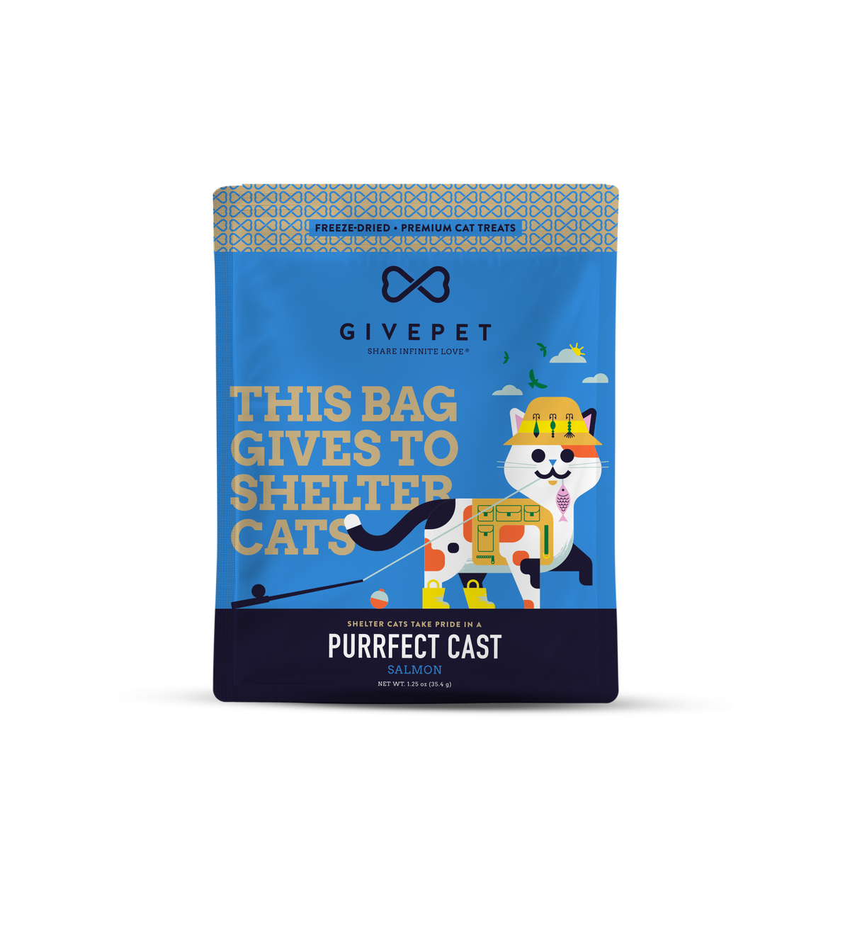 GivePet Purrfect Cast Freeze Dried Cat Treats