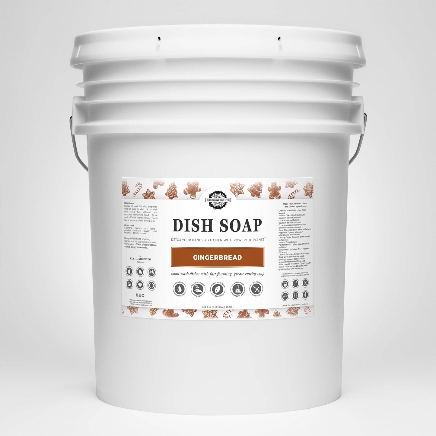 Rustic Strength - Dish Soap - Winter Scents