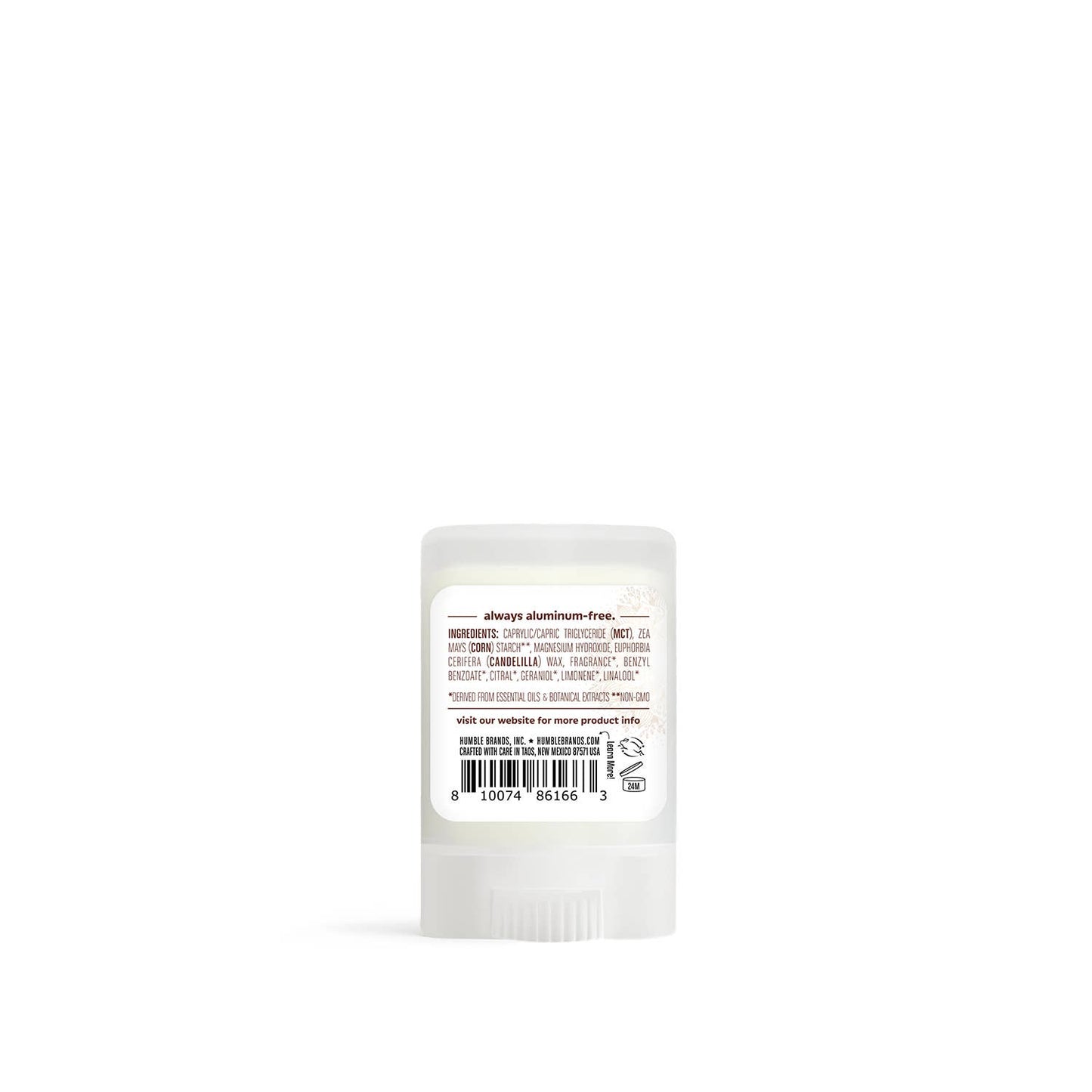 Vanilla & Cardamom Vegan & Sensitive Travel Deodorant