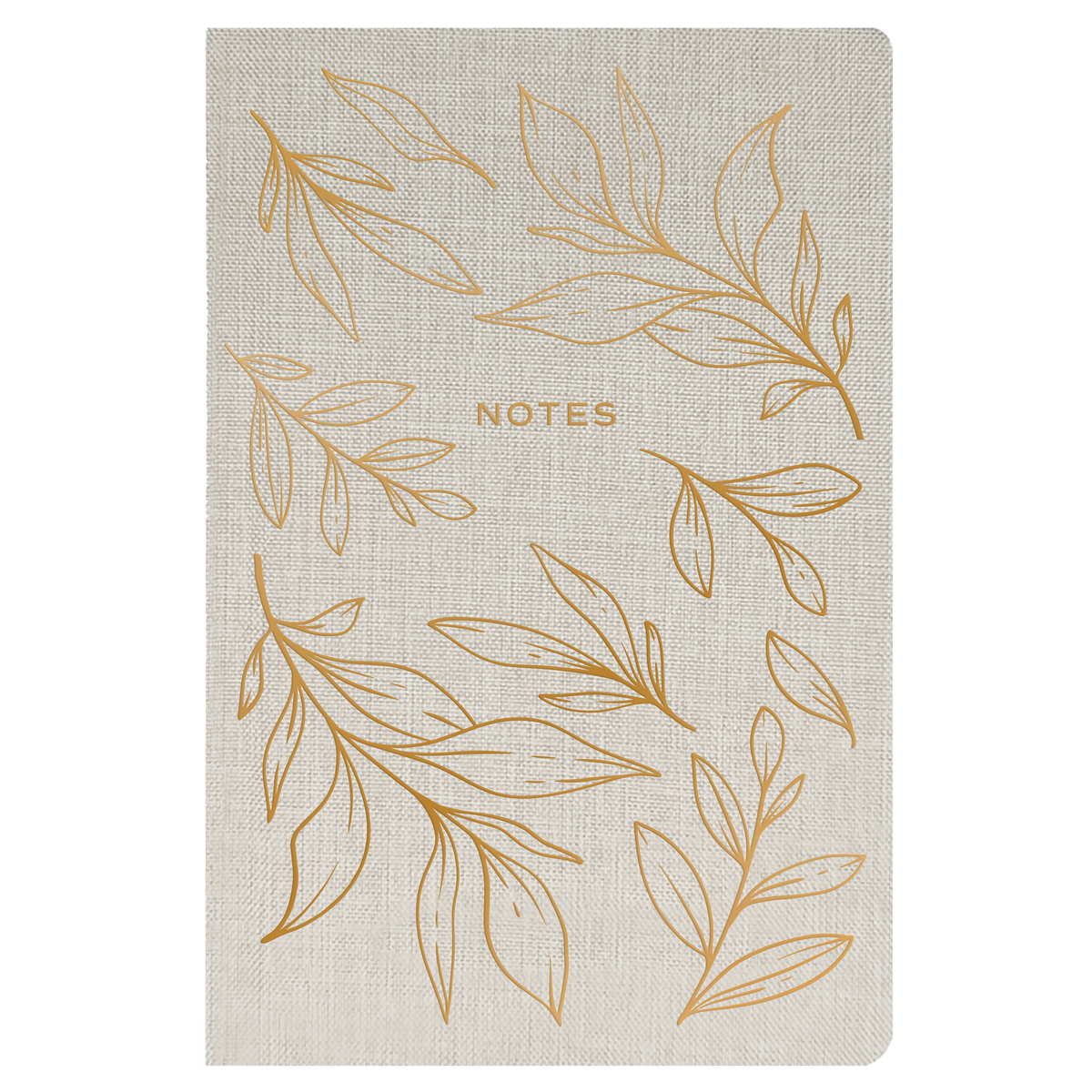 Gold Leaves Notes Journal - Stationery & Gifts