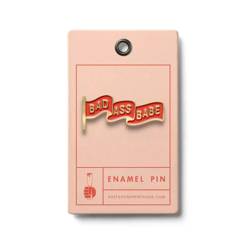 Enamel Pin | Badass Babe