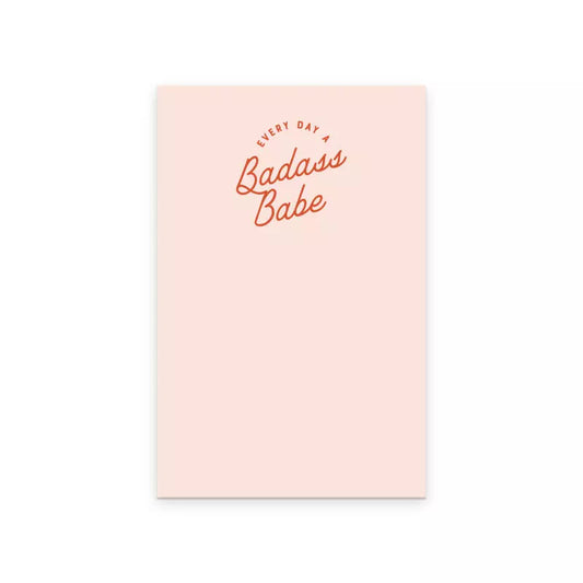 Badass Babe Notepad