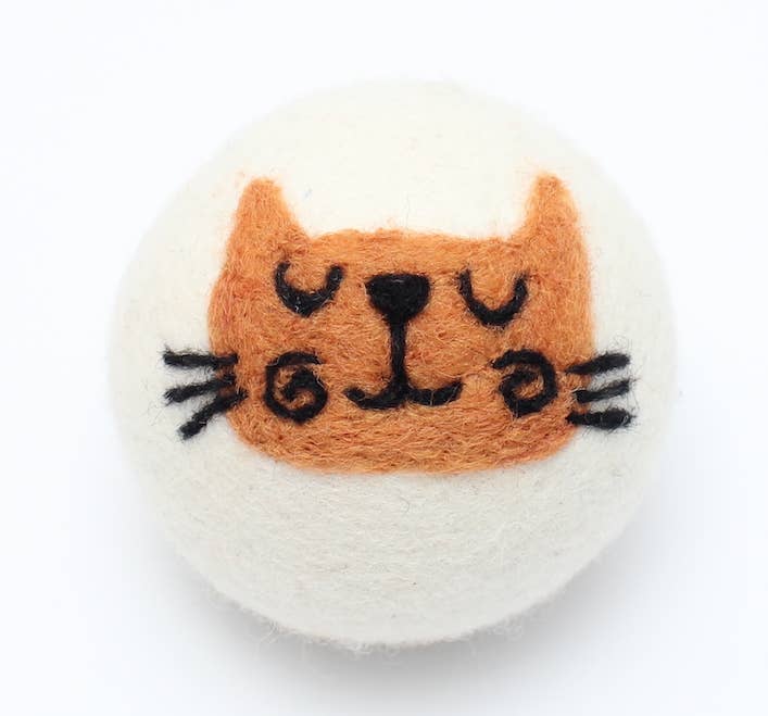 Ethical Global - Cats - Eco Wool Dryer Balls Fair-Trade