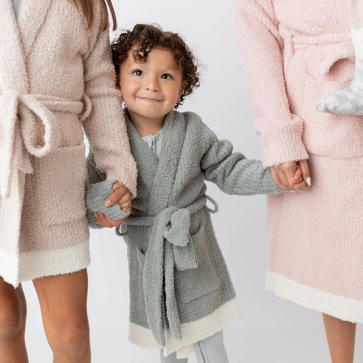 The Alani Mommy & Me Robe - Kiddo - Sage