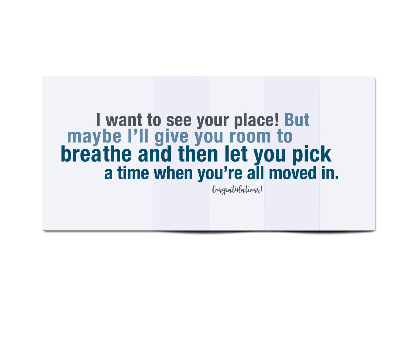 FINCH and HARE - I May Break In • New House Congrats Card