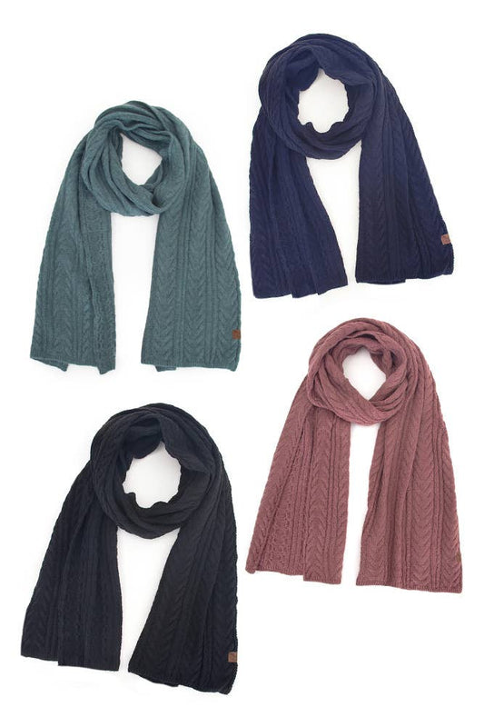 Hana - C.C Cable Winter Scarf