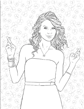 Wellspring - Taylor Swift Coloring & Activity Book