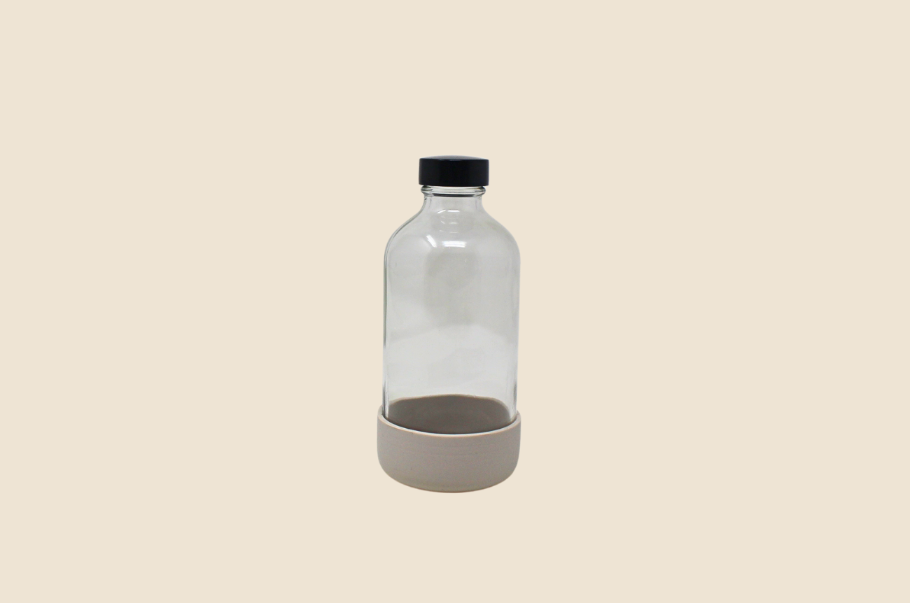 Silicone Bottle Boot – Non-Slip Base for 8oz Glass Bottles