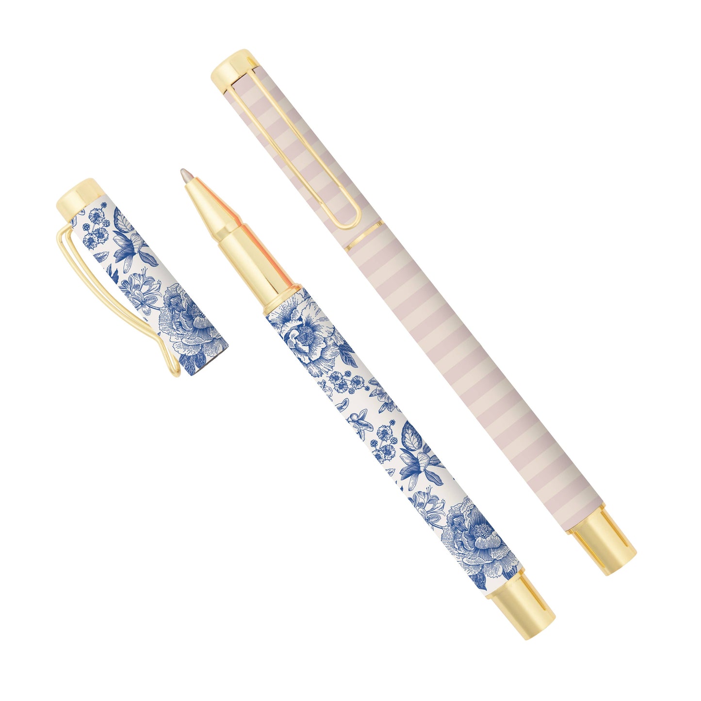 Sweet Water Decor - Blue Delft Metal Pen Set - Home Decor & Gifts
