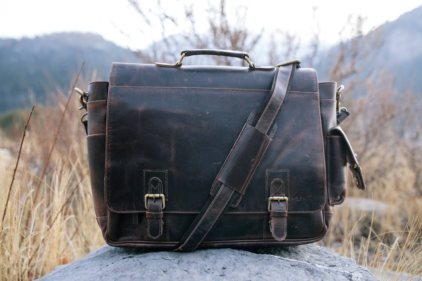 Kodiak Leather - Sitka Leather Messenger