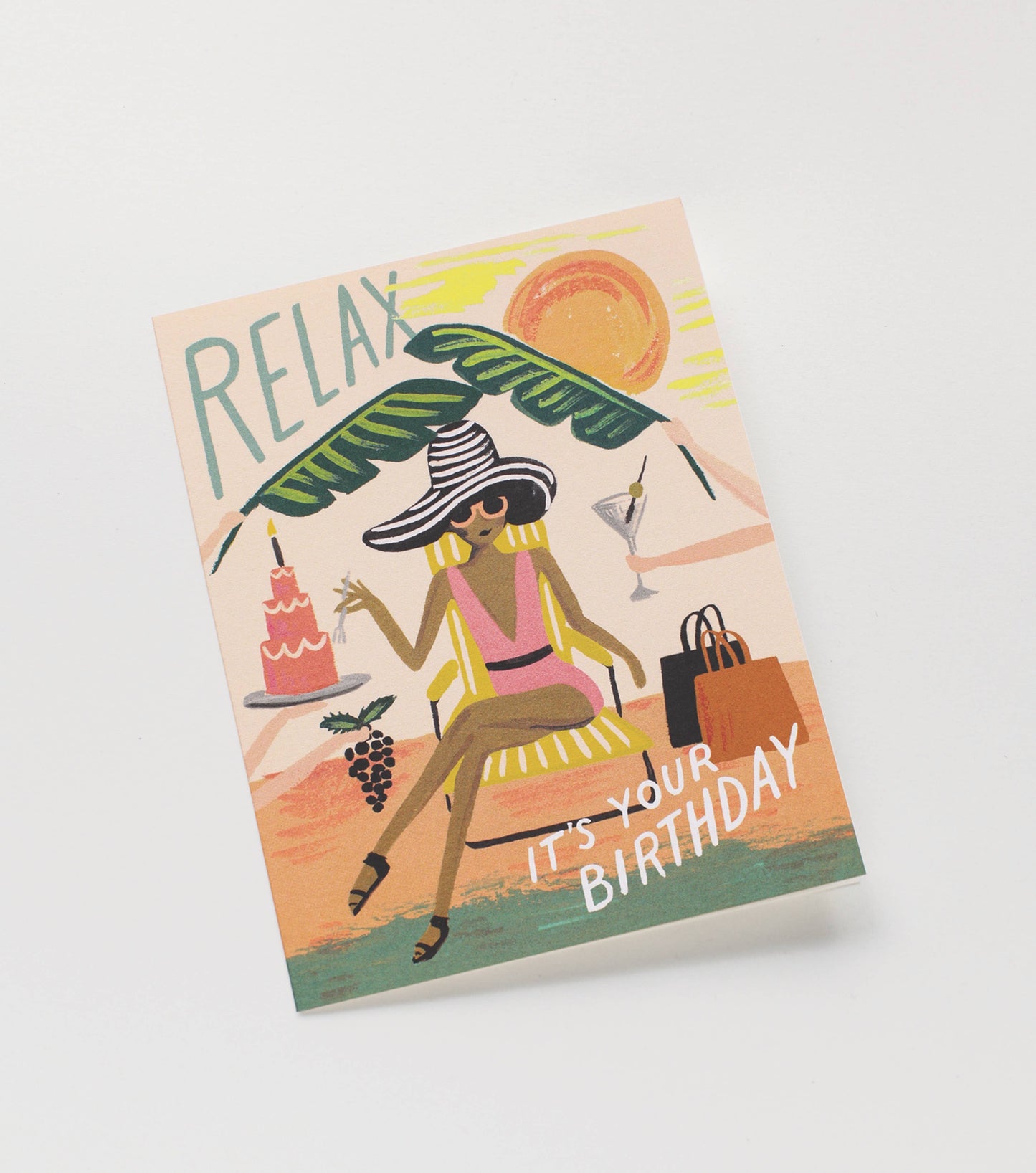 Rifle Paper Co. - Relax Birthday Card