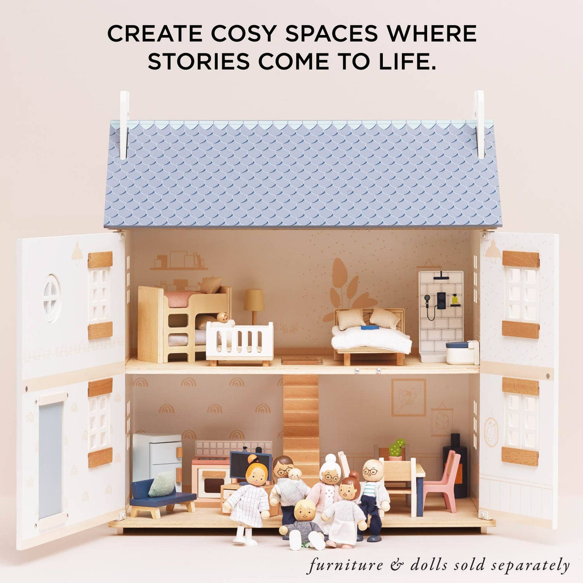 Bay Tree Wooden Dolls House