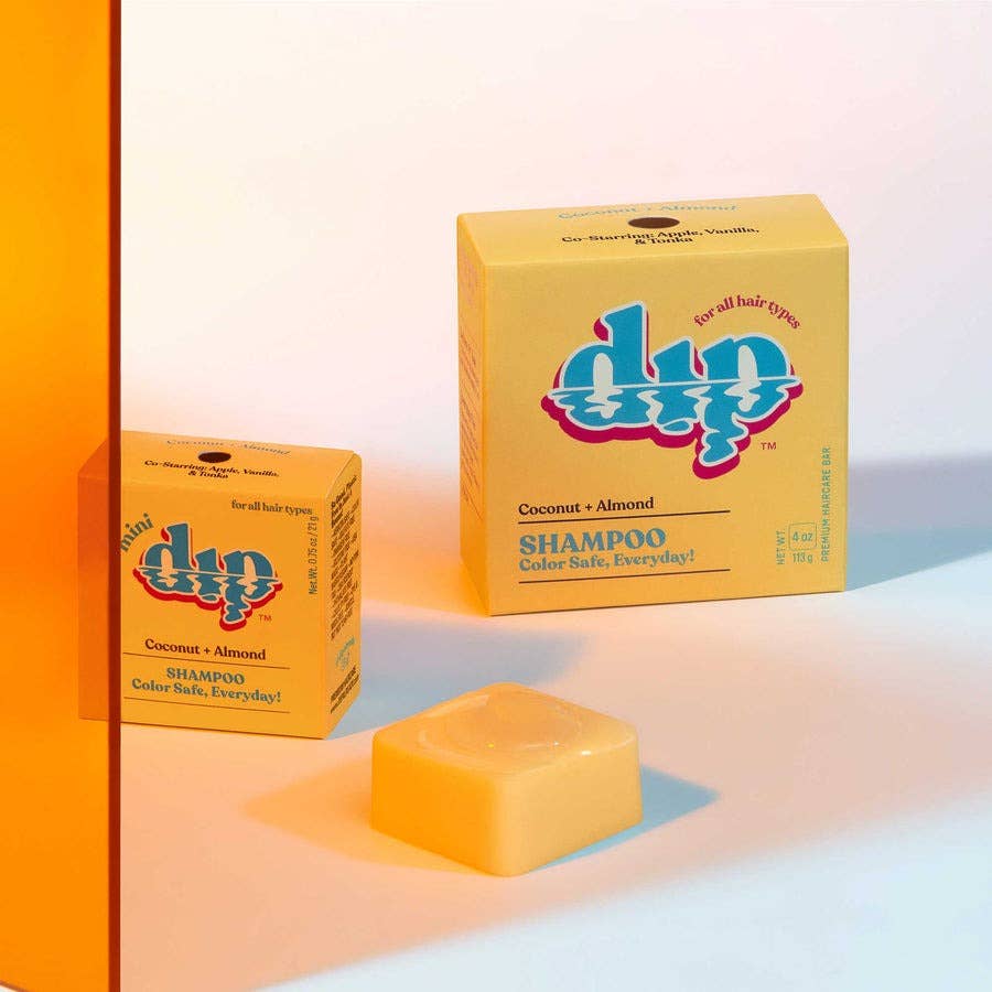 Dip - Mini Dip Color Safe Shampoo Bar for Every Day - Coconut & Al: 0.75 oz