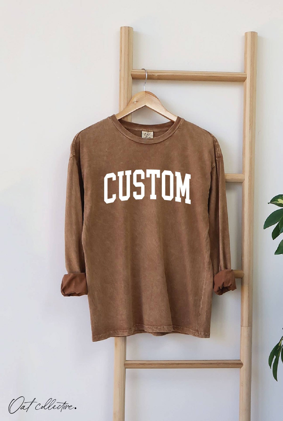 Benicia Mineral Washed Long Sleeve Graphic