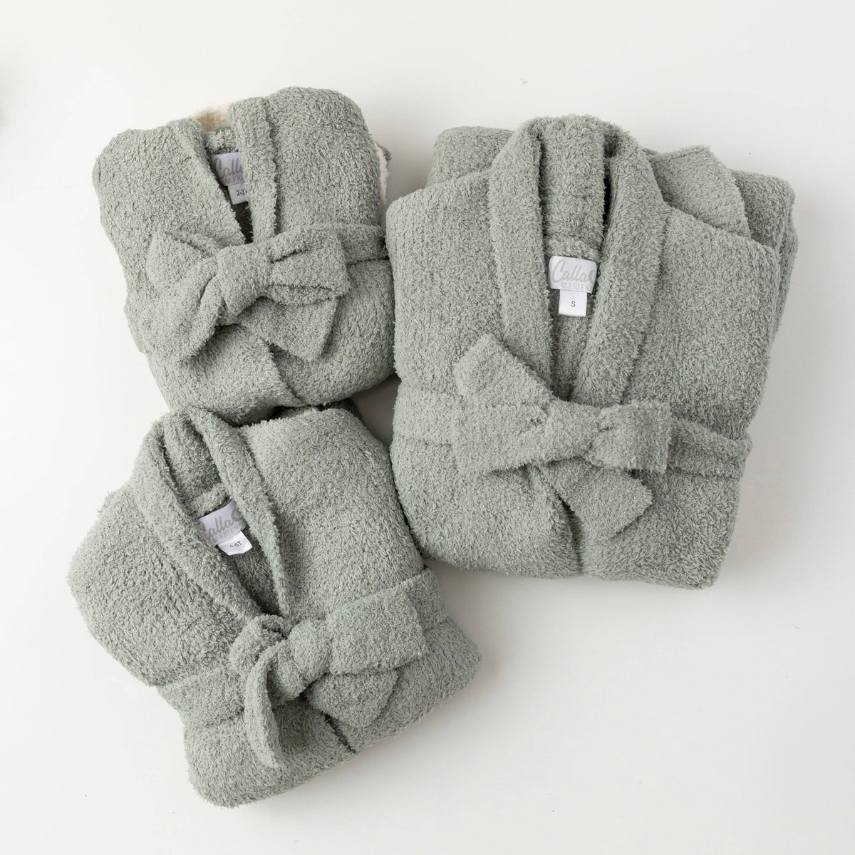 The Alani Mommy & Me Robe - Kiddo - Sage