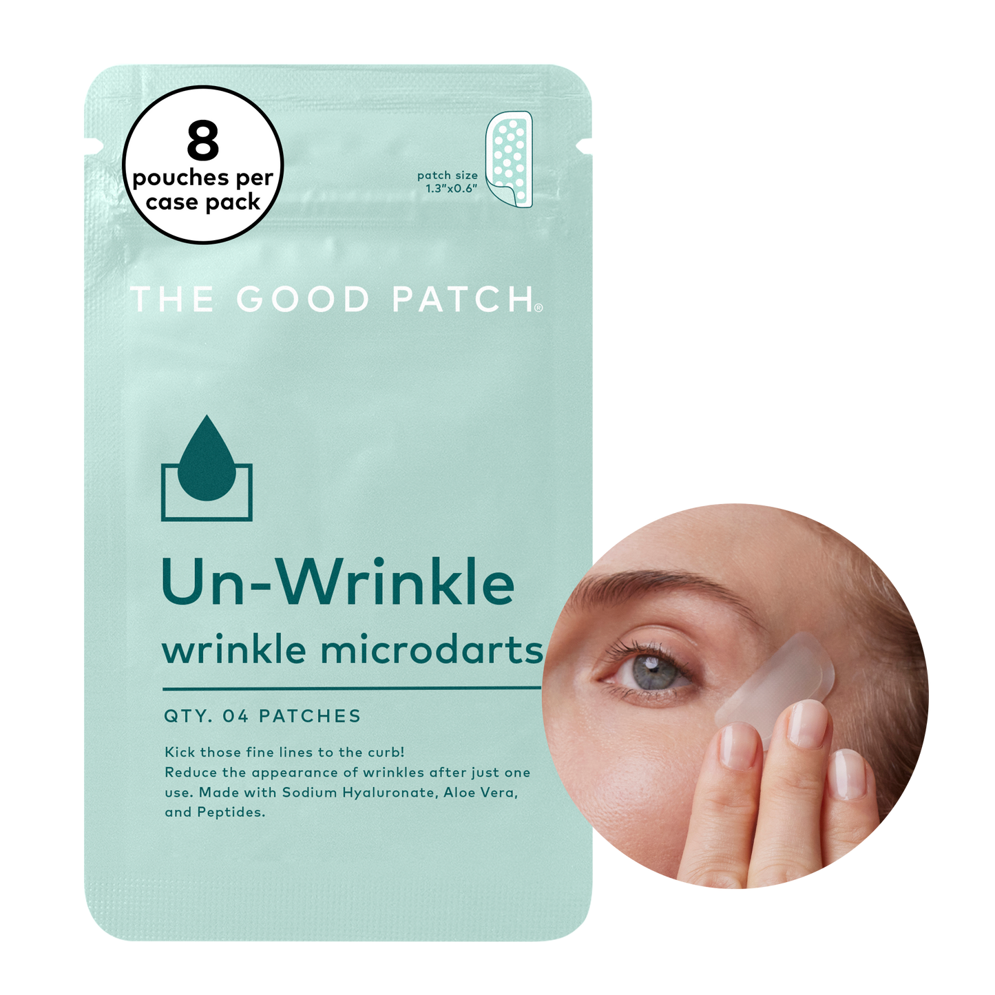 Un-Wrinkle Microdart Patches