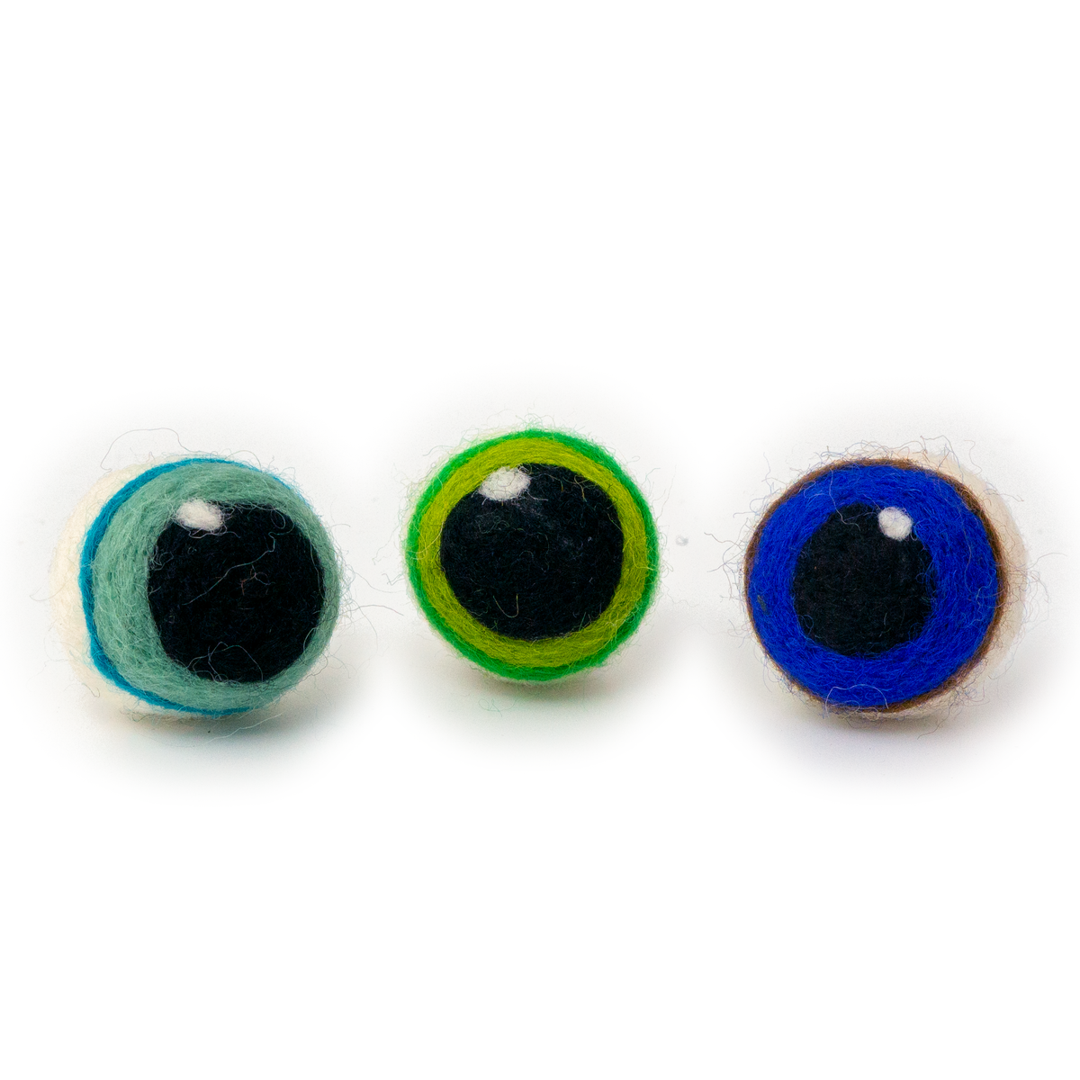 Spooky Eyeball Eco Toys/Fresheners Set of 5