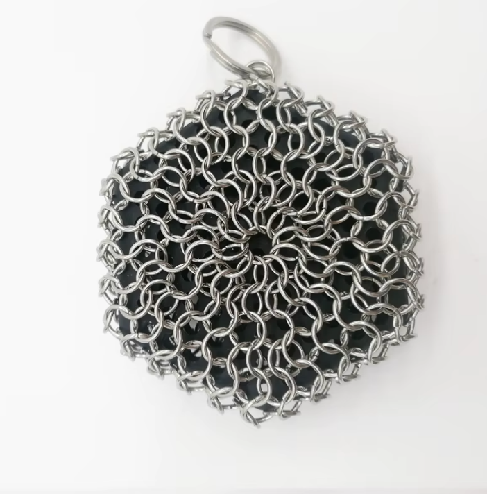 Stainless Steel Cast Iron Sponge with Silicone