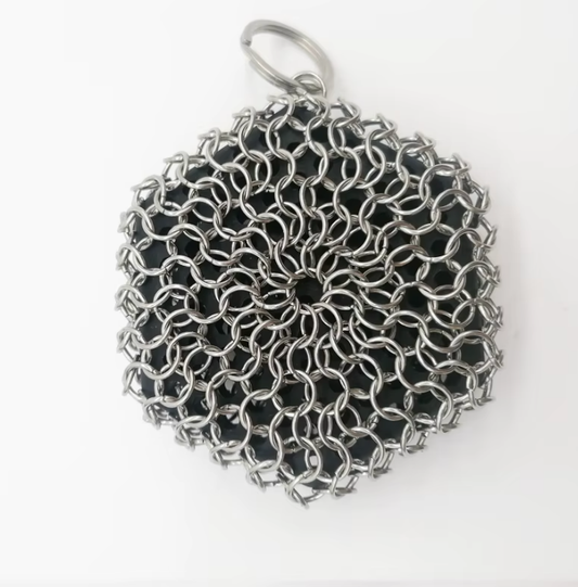 Stainless Steel Cast Iron Sponge with Silicone