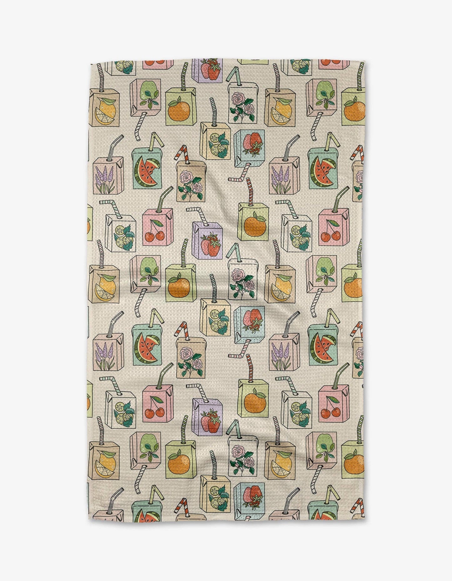 Geometry - Juicebox Retro Tea Towel