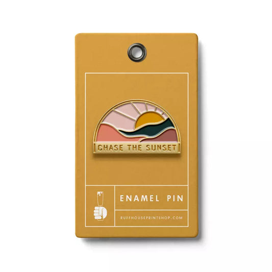 Enamel Pin | Chase the Sun