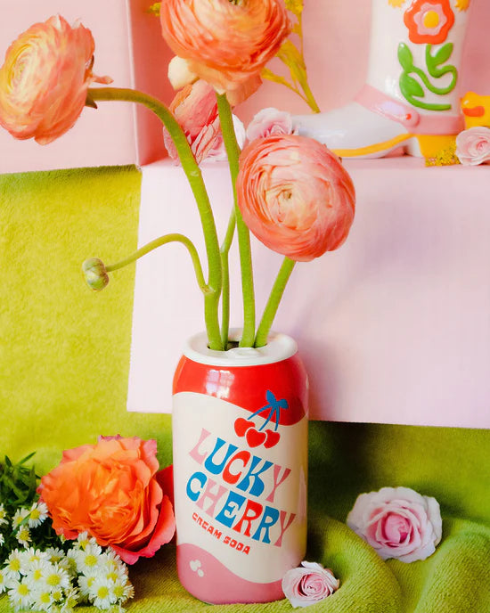 Cherry Cream Soda Vase