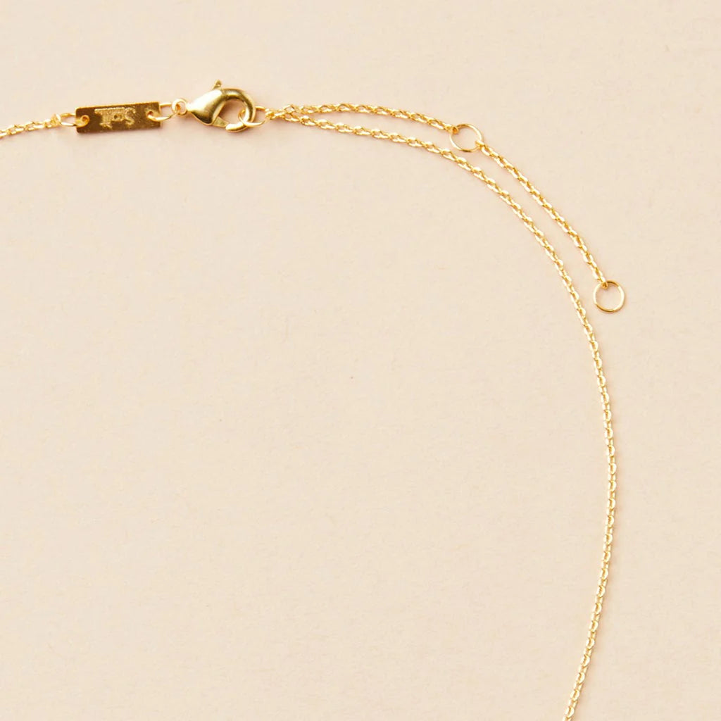 Half Moon Necklace | Gold