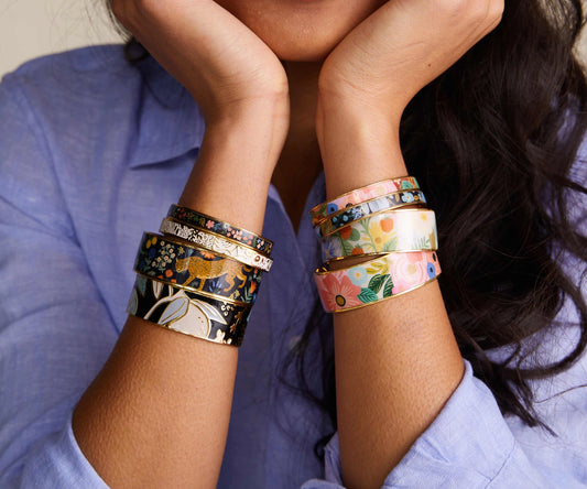 Rifle Paper Co. Skinny Cuffs |