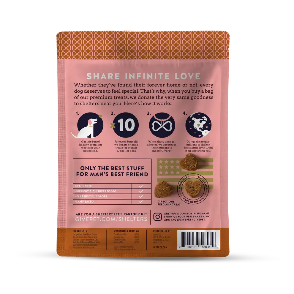 GivePet Upward Dog Soft and Chewy Training Dog Treat
