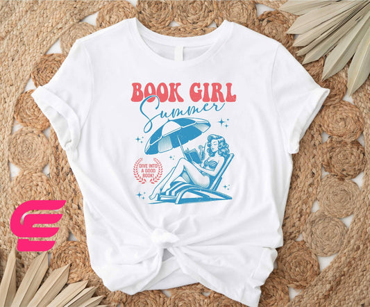 Book Girl Summer Shirt